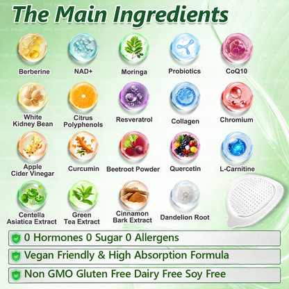 𝐈𝐧𝐬𝐋𝐞𝐦𝐨𝐧® 10-in-1 Metabolic Support Nano Patch – Moringa × Berberine × AMPK | Once-a-Day Patch, Visible Results in 7 Days ✅ Supports Weight, Skin, Diabetes, Sleep, Joints & More